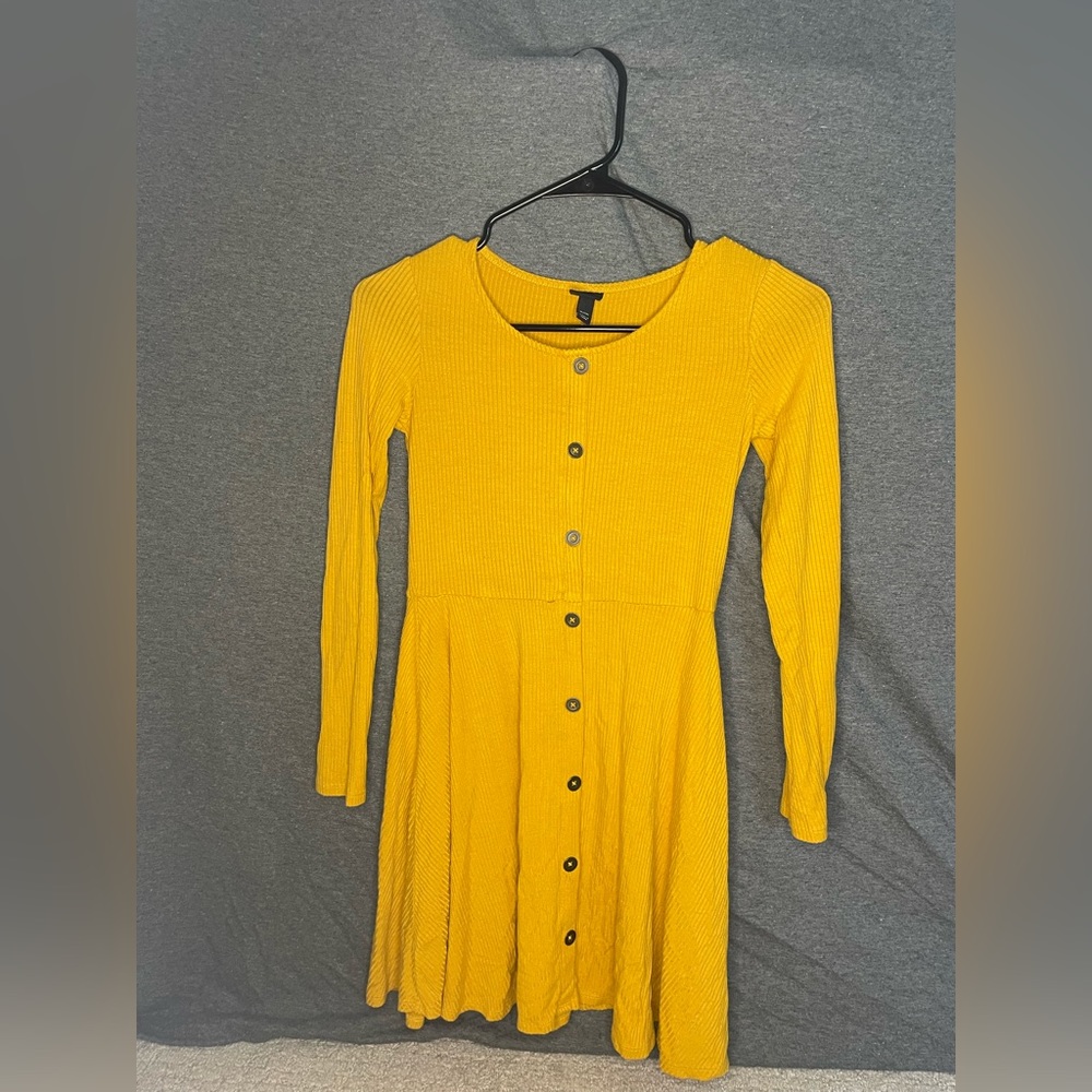 Art Class mustard yellow long sleeve dress.